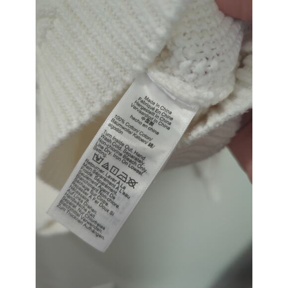 J Crew Cable Knit Crystal Crewneck Sweater - Picture 7 of 7